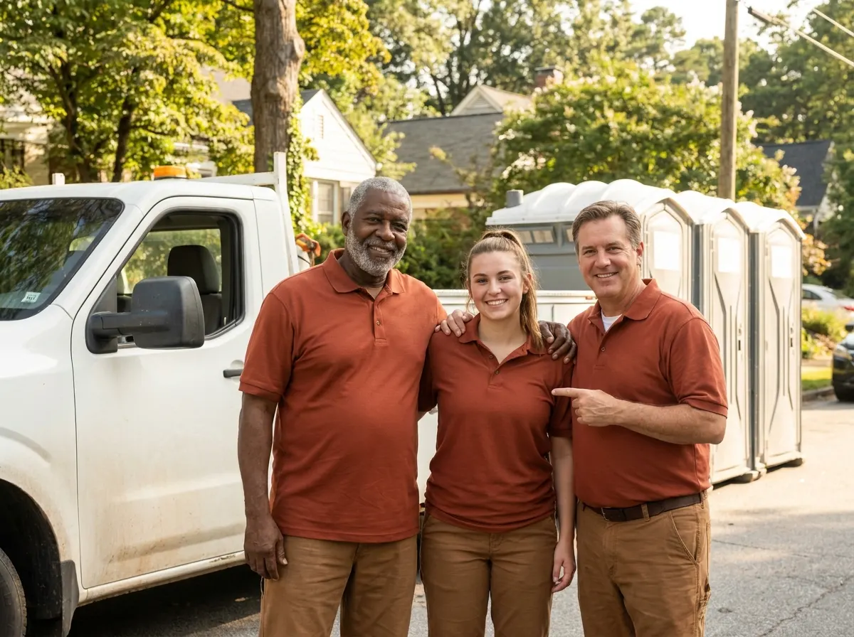 FastLane Portable Restroom Team porta potty rental team in Atlanta, GA